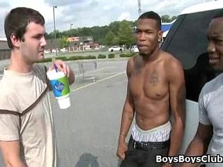 Sexy Teen White Boy Get His Tight Ass Fucked By Black Dude 12