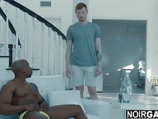White gay helps his black straight friend make a sexy video - bbc interracial gay sex