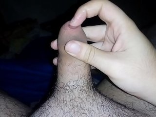 Playing with foreskin