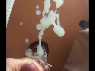 Me stroking my milk